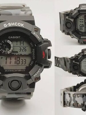Army Silicone Strap Digital Watch For Men