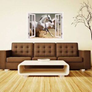 Wall Stickers For Bedroom Kitchen Home Decor Window Illusion