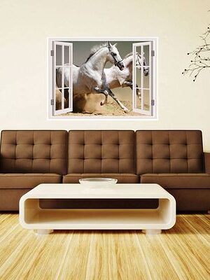 Wall Stickers For Bedroom Kitchen Home Decor Window Illusion
