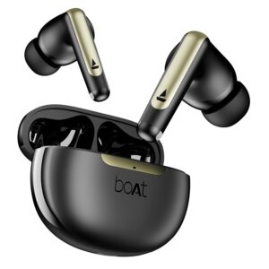 boAt Airdopes 141 Elite ANC (2025), Fast Charge,Bluetooth Earbuds, TWS Ear Buds Wireless Earphones with mic (Black)