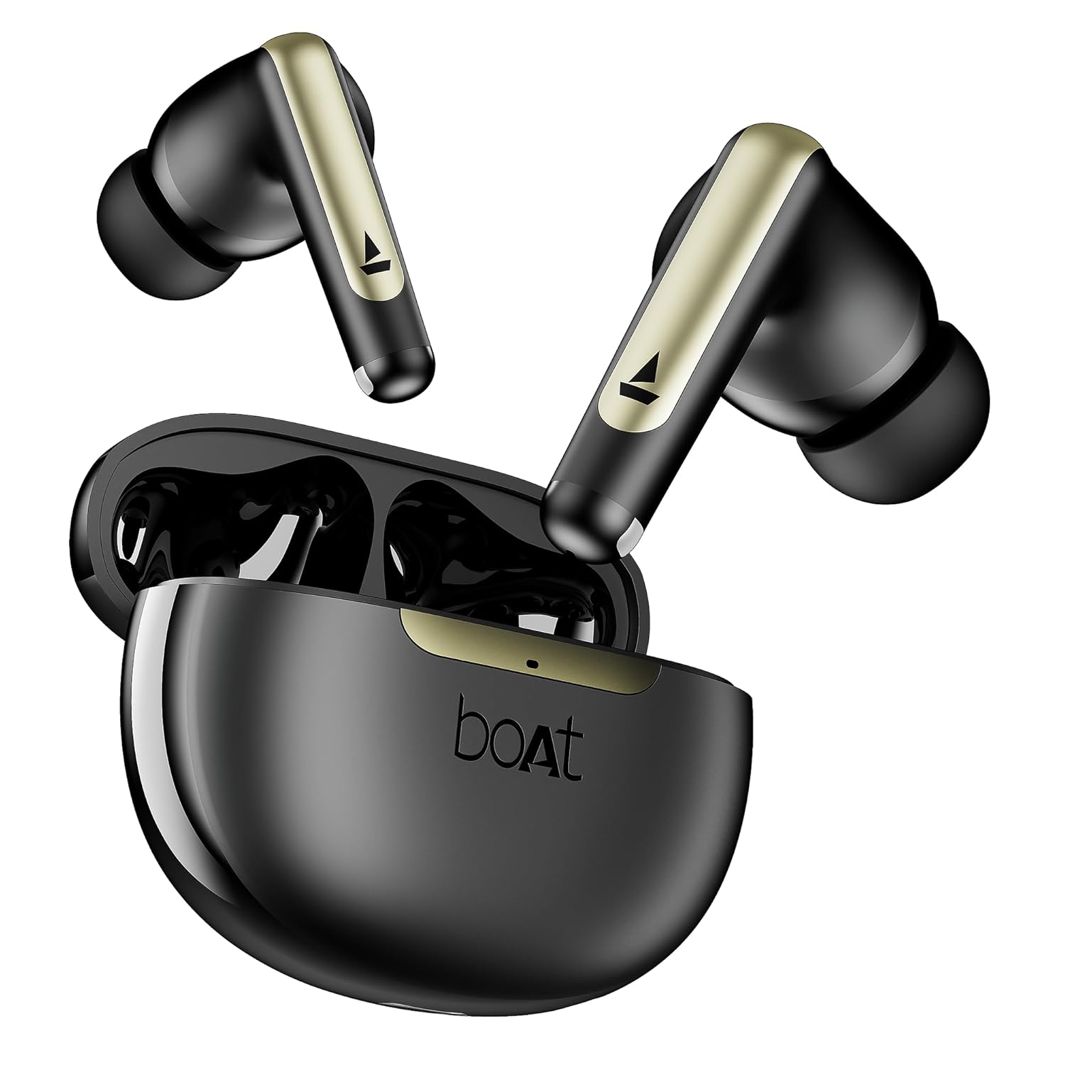 boAt Airdopes 141 Elite ANC (2025), Fast Charge,Bluetooth Earbuds, TWS Ear Buds Wireless Earphones with mic (Black)